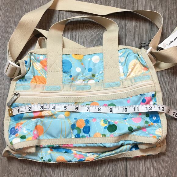 NWT Lesportsac Small Weekender Fizz blue - Picture 5 of 7